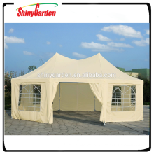 Pop up tentes de fête de mariage avec gazebo en tissu imperméable à l&#39;eau de jardin de fenêtre